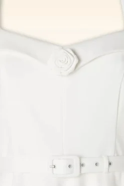 The Jayne Swing Jurk In Gebroken Wit Vrouwen Plus Size Jurken