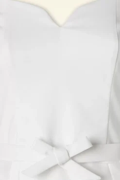 Discount The Patrizia Pencil Jurk In Wit Vrouwen Plus Size Jurken