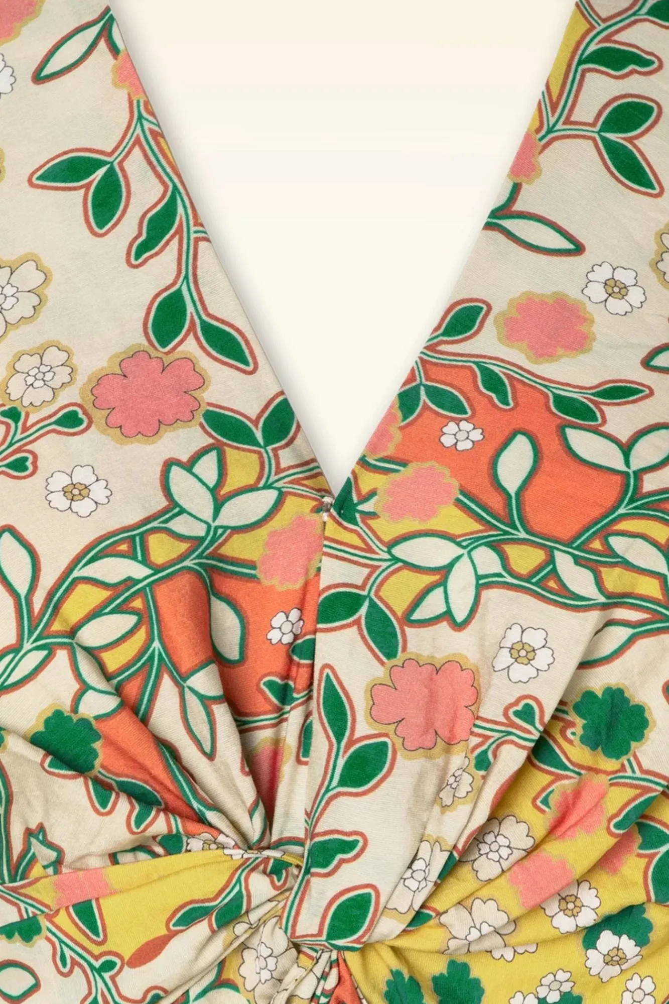 Clearance Topvintage Exclusive ~ Phoebe Maxi Jurk In Multi Vrouwen Plus Size Jurken