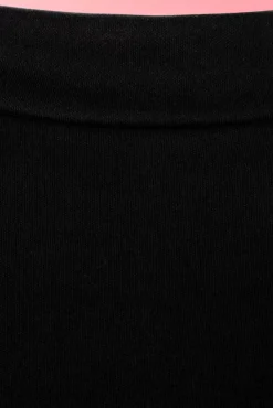 Hot Trixie-Topje In Zwart Vrouwen Tops