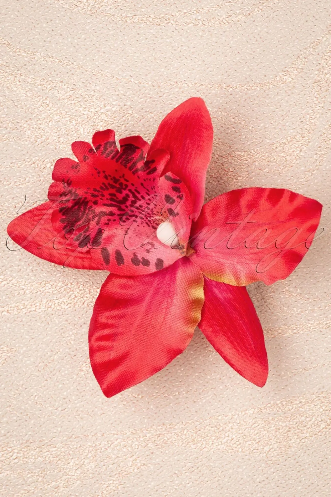 Best Tropical Vibes Haarbloemclip In Rood Vrouwen Haaraccessoires