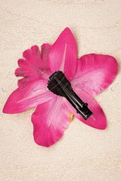Best Tropical Vibes Haarbloemclip In Roze Vrouwen Haaraccessoires