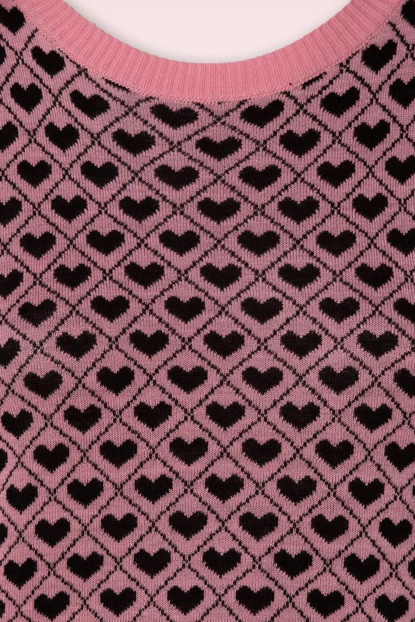 Best Trui Met Hartpatroon In Roze Vrouwen Truitjes