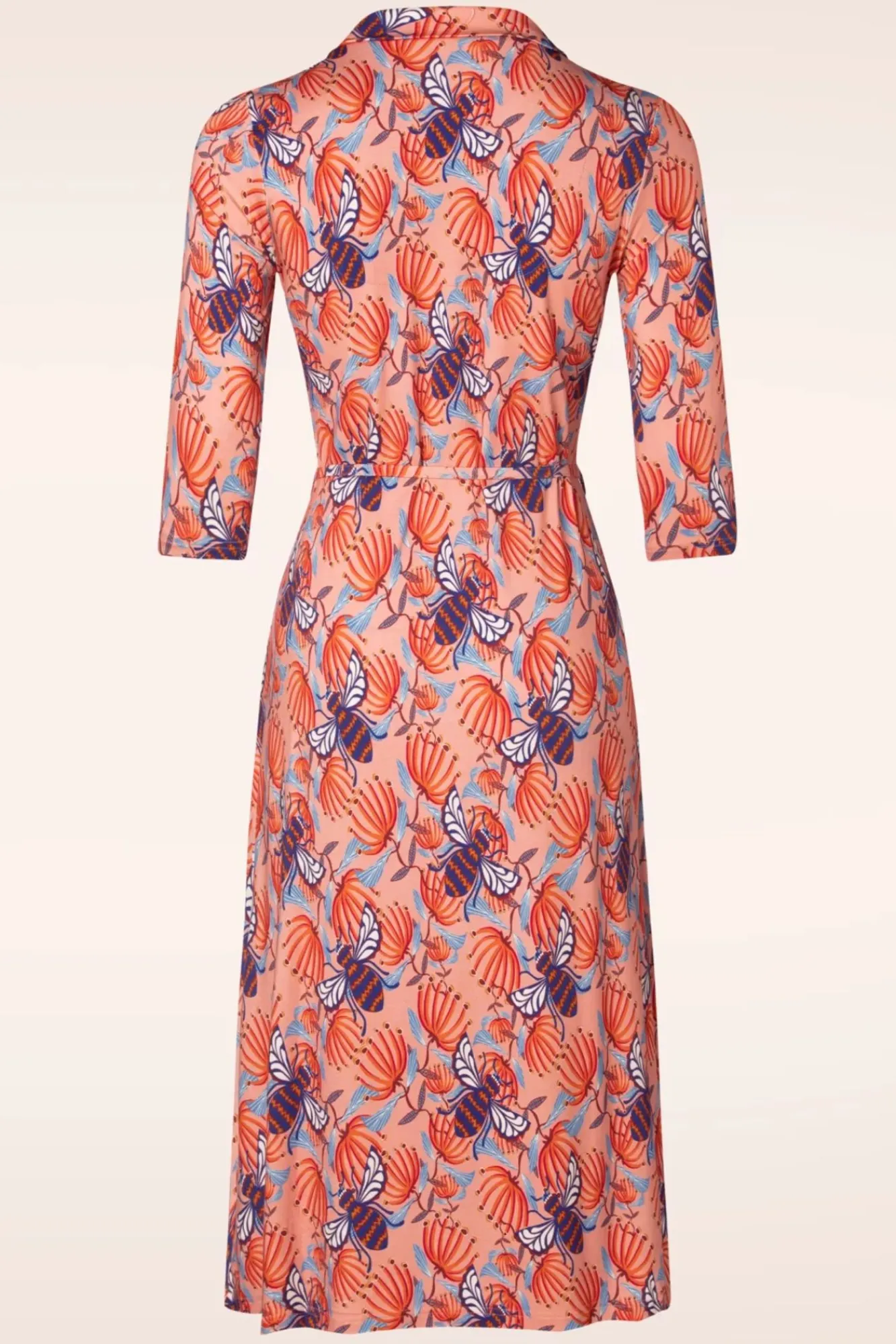 Tulsa Jurk In Bee And Orchid Vrouwen Plus Size Jurken