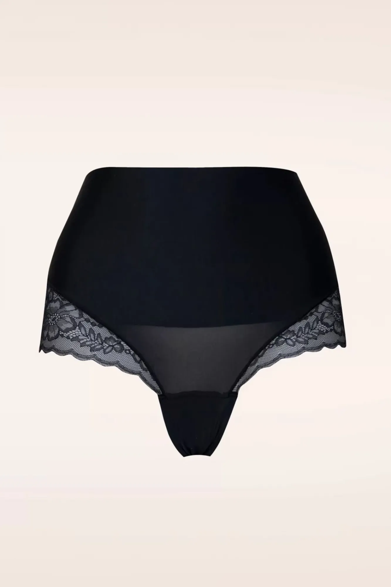 Outlet Tummy Shaper Lace Slip In Zwart Vrouwen Shapewear