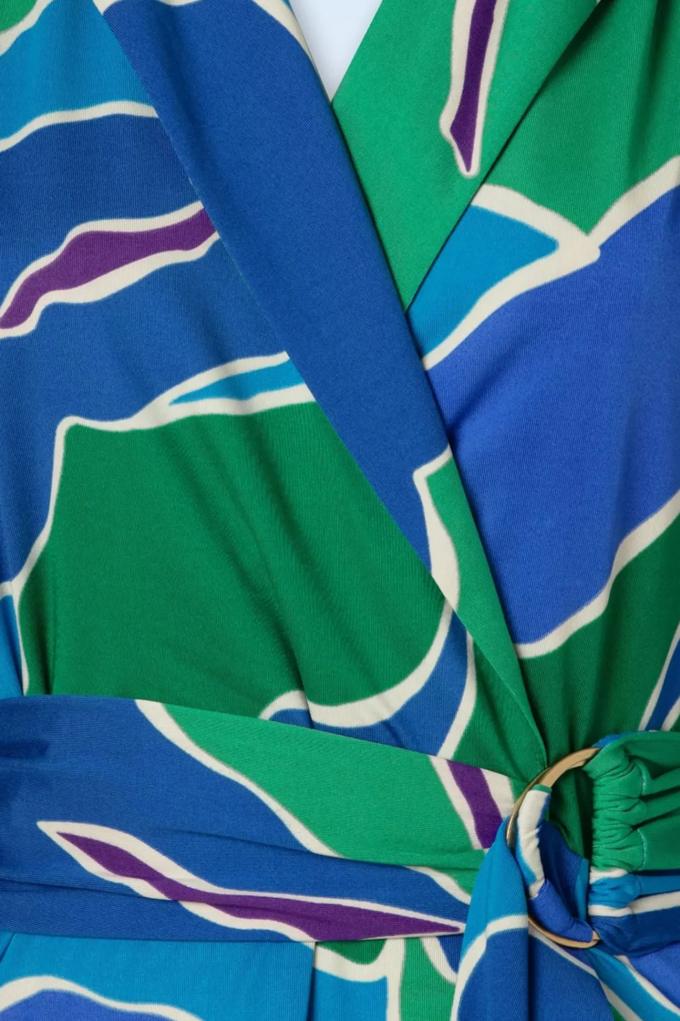 Vera Crossover Maxi Jurk In Blauw En Groen Vrouwen Plus Size Jurken