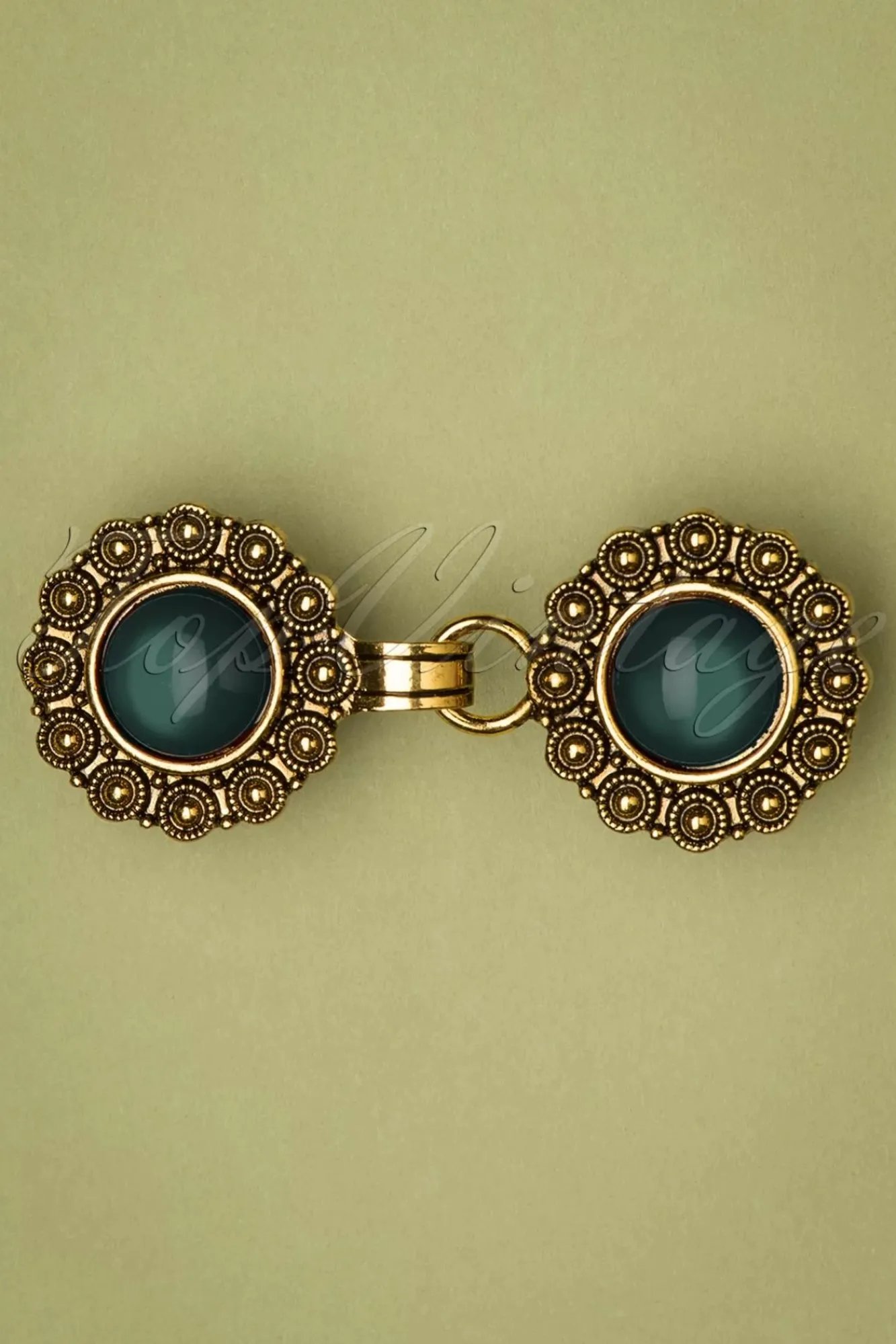 Sale Vestclips In Goud En Dennenhout Vrouwen Sieraden