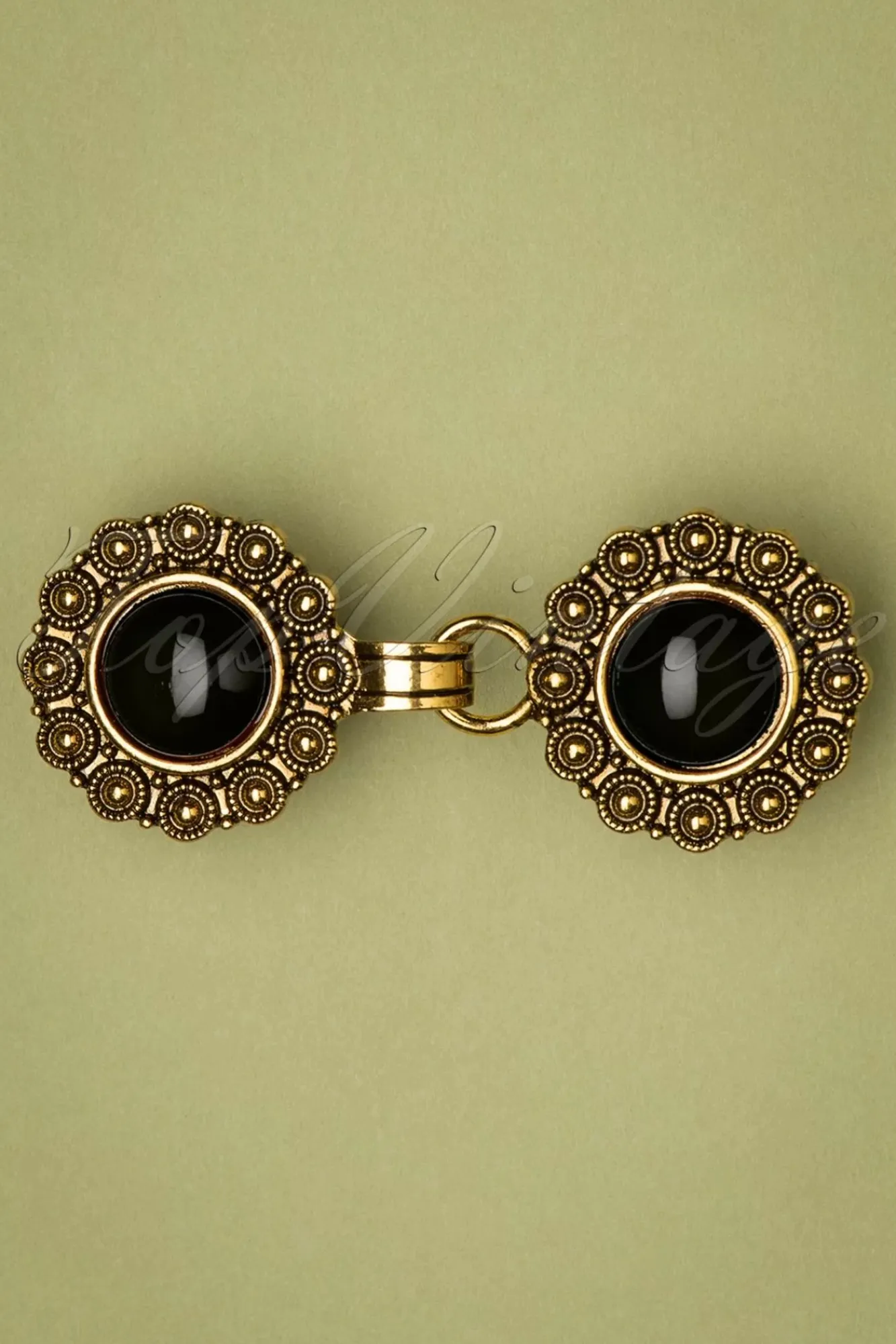 Vestclips In Goud En Zwart Vrouwen Sieraden