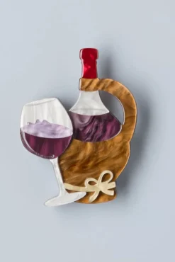 Sale Vino Rosso Broche Vrouwen Sieraden