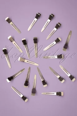 Clearance Vintage Haarstyling: Starlett Single Prong Pin Curl Clips Vrouwen Haarstyling