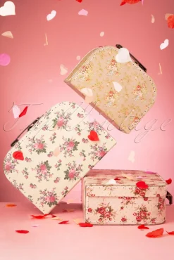 Online Vintage Rose Kofferset Vrouwen Home & Lifestyle