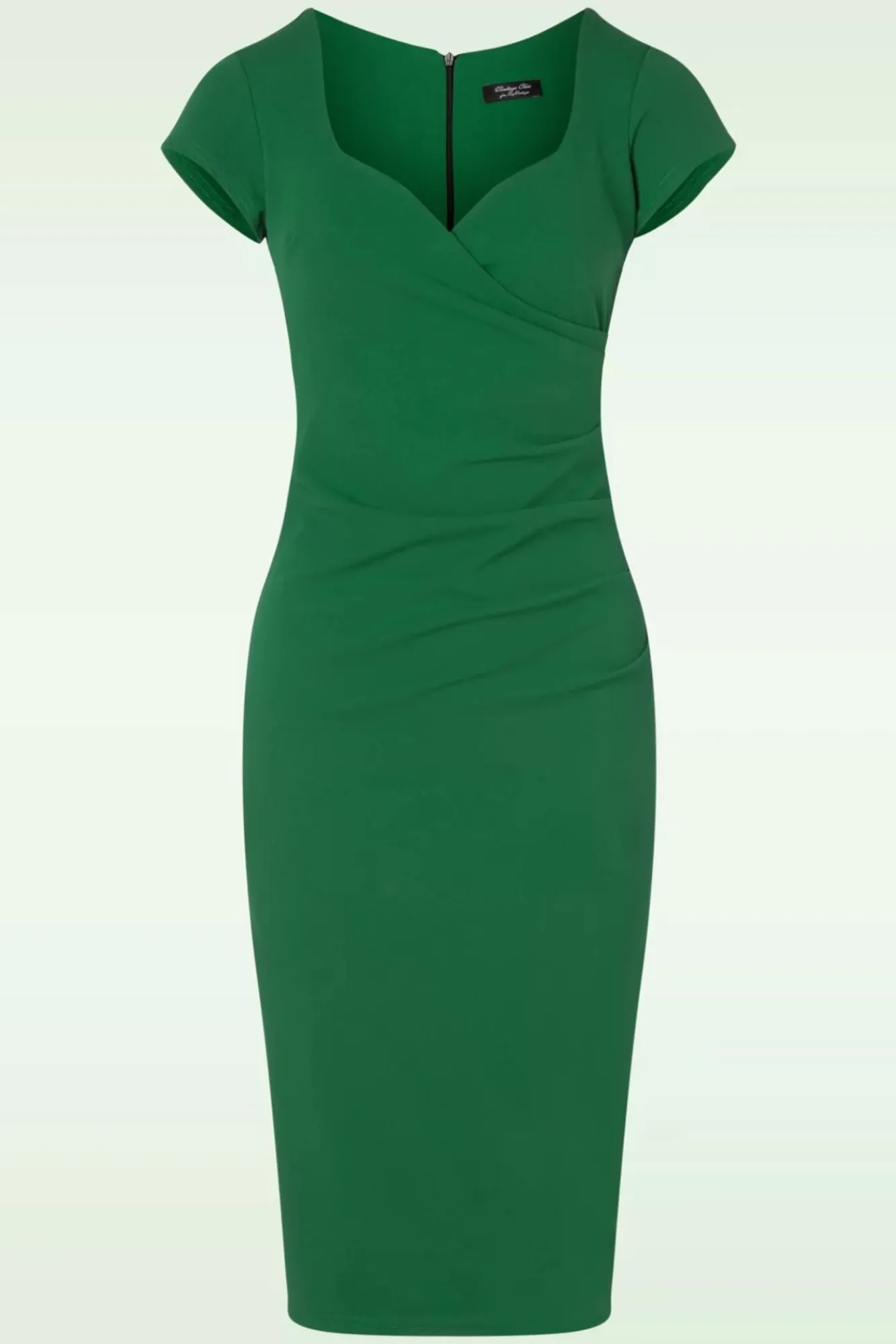 Online Violetta Penciljurk In Smaragdgroen Vrouwen Plus Size Jurken