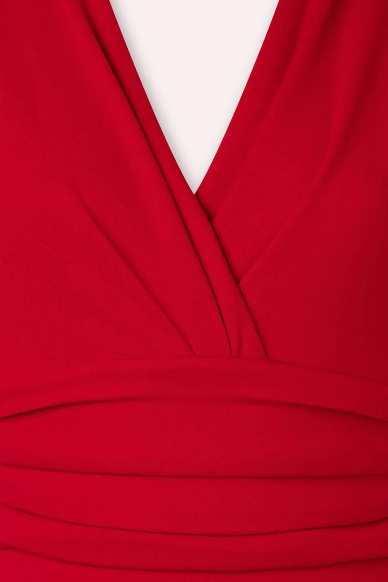 Clearance Vivien Pencil Jurk In Diep Rood Vrouwen Plus Size Jurken