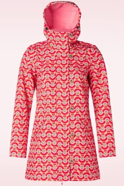 New Wild Weather Jas In Friendly Rainbows And Cherries Vrouwen Jassen