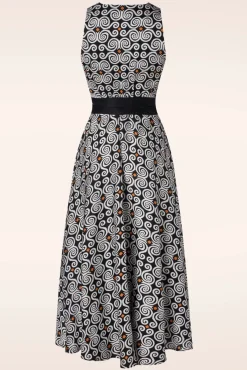 Clearance Willow Maxi Jurk In Zwart Vrouwen Maxi Jurken