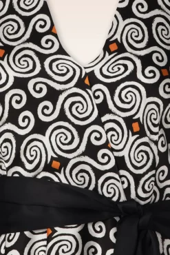 Clearance Willow Maxi Jurk In Zwart Vrouwen Maxi Jurken