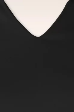 Wonder Fit And Flare Swing Jurk In Zwart Vrouwen Plus Size Jurken