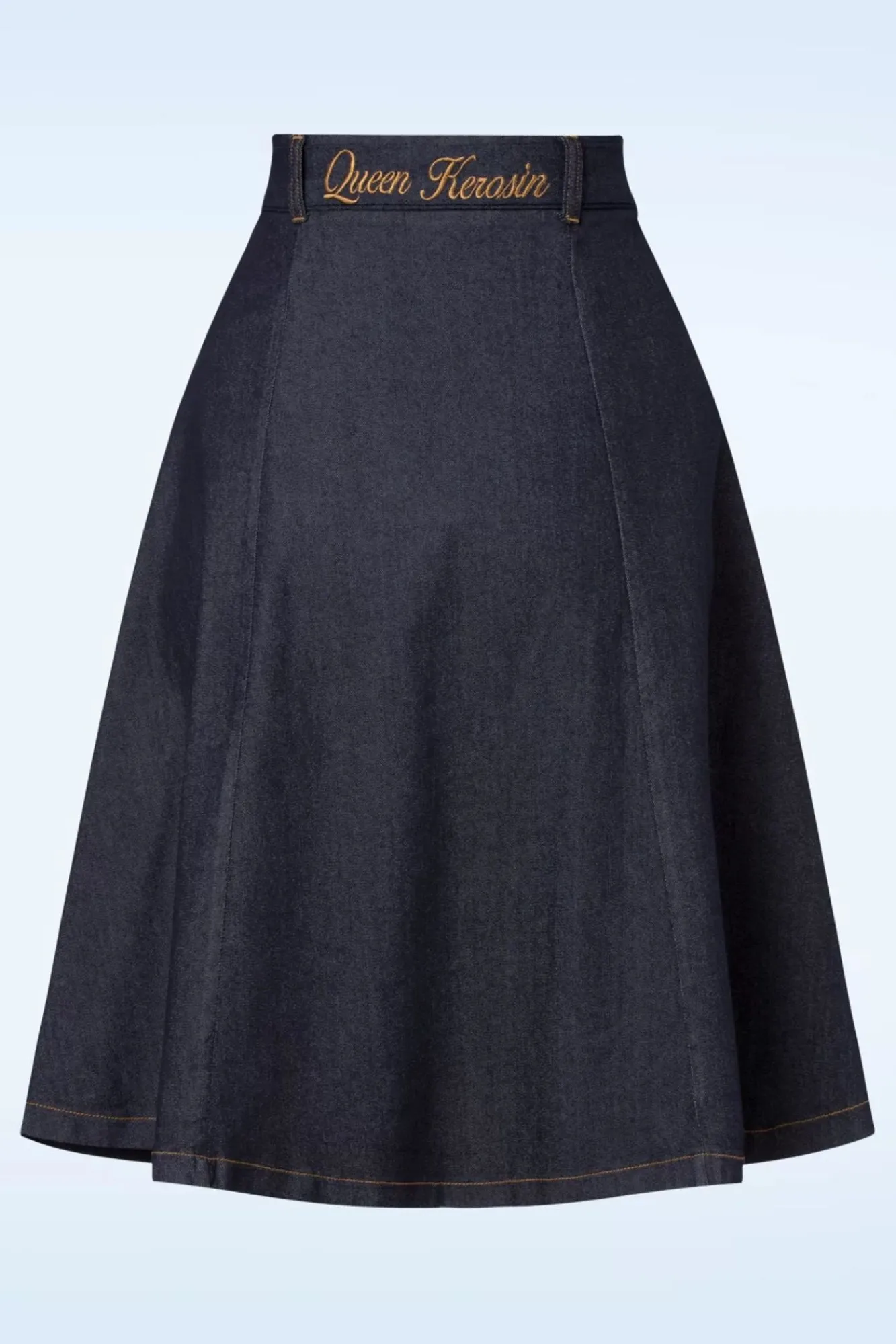 Clearance Workwear Spijkerrok In Donkerblauw Vrouwen Rokken